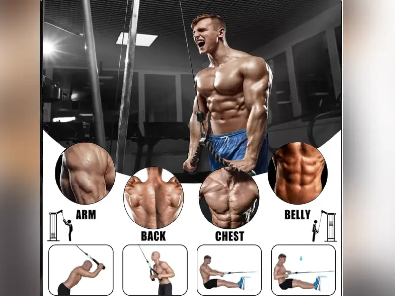 Fitness Cable Pulley System