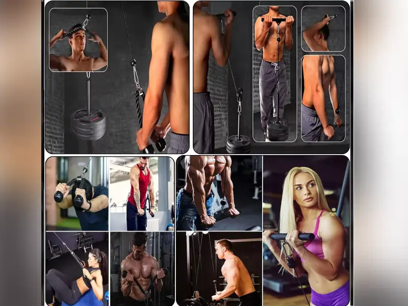Fitness Cable Pulley System