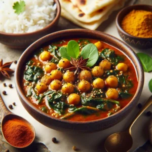 Boost Your Health: 5 Nutritious Recipes You Must Try 3 Chickpea and Spinach Curry