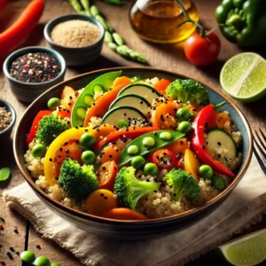 Boost Your Health: 5 Nutritious Recipes You Must Try 1 Quinoa-Veggie-Stir-Fry