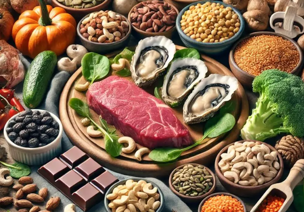 Optimizing Intercellular Hydration 4 Zinc_food soure