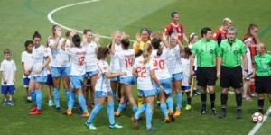 Women football player
